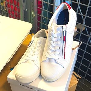 White Tommy Hilfiger Low Tops